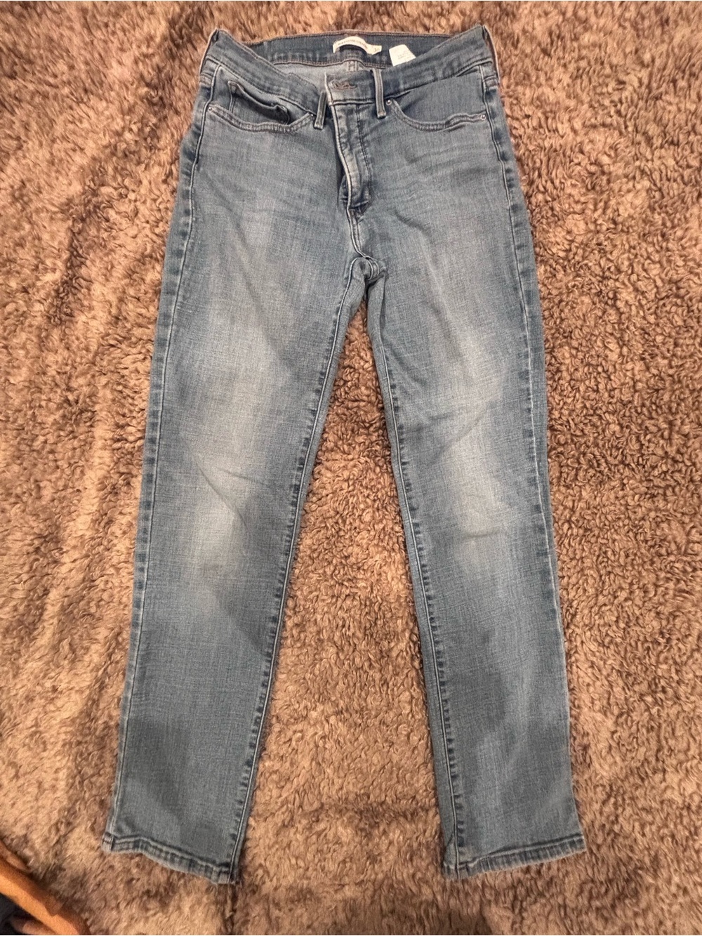 Levi’s Classic Light Blue Women's Straight-Leg Jeans